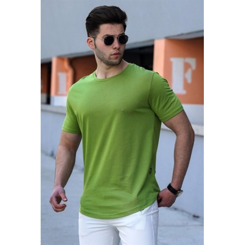 Madmext Men Green T-shirt 4951 - Yeşil Madmext Men Green T-shirt 4951 - Yeşil